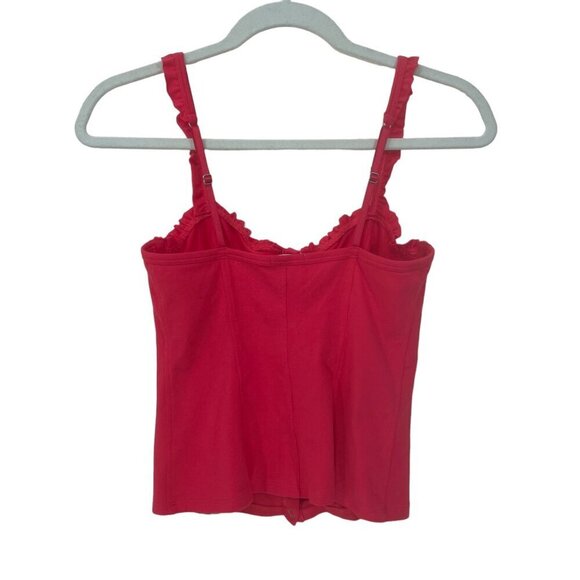 NEW Pout By Victoria's Secret Size S Cami Wired Red Cotton NWT - Picture 2 of 5